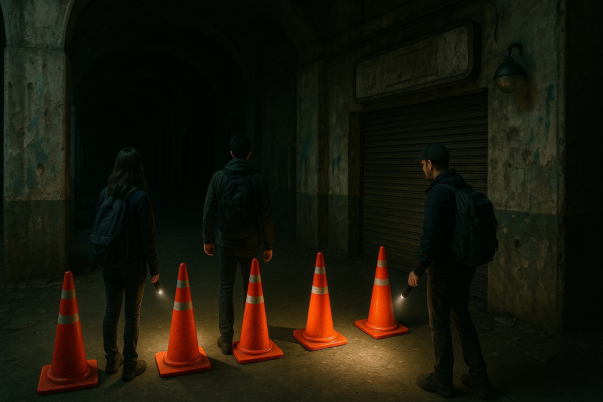 国道駅 注意喚起