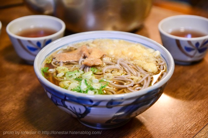 冷やしたぬきそば