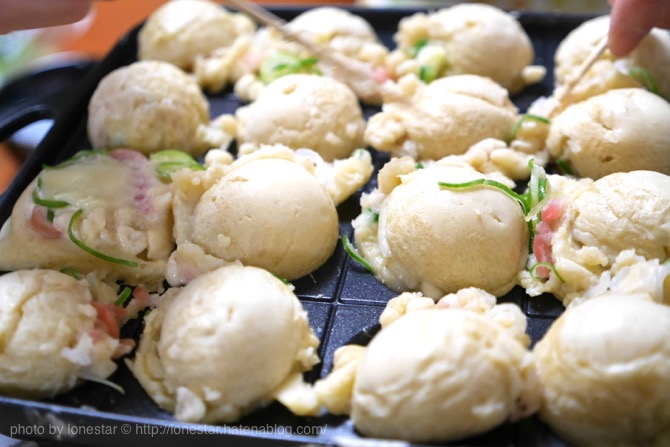たこ焼き粉 火加減
