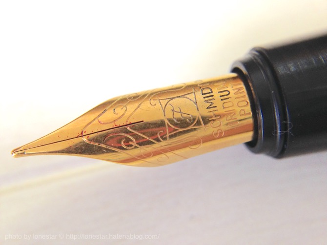 可愛いセルロイドのミニ万年筆 大西製作所の「金魚」を使ってみた