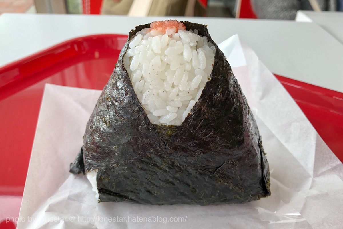 めんたいパーク　おにぎり
