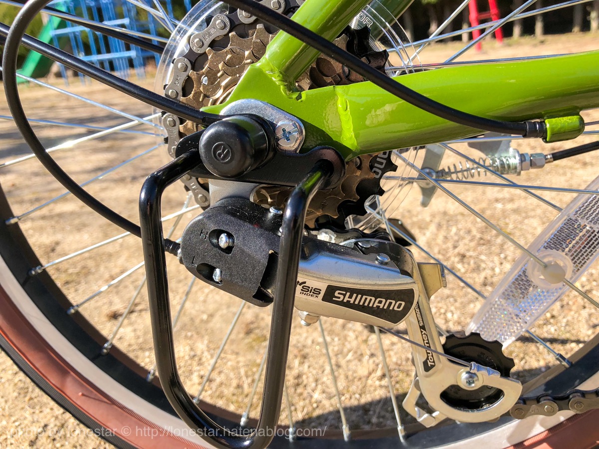 自転車ジョイ　折りたたみ自転車 変速付きモデル