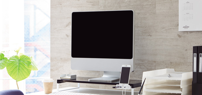 リヒトラブ USB3.0ハブ付きの机上台 リヒトラブ USB3.0ハブ付きの机上台