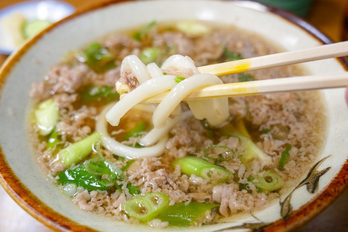千とせ　肉うどん
