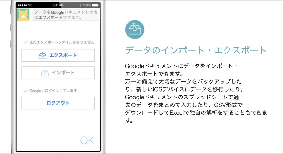 ダイエット　アプリ　書き出し