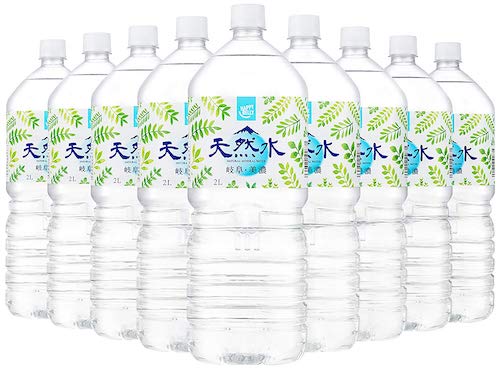 Amazonブランド Happy Belly天然水 岐阜・美濃 (2L)×9本