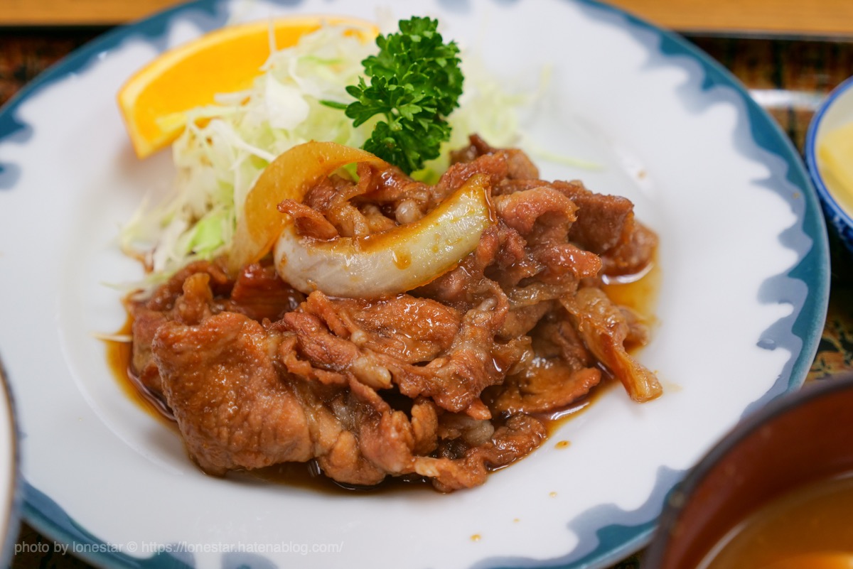 平和食堂　焼肉定食