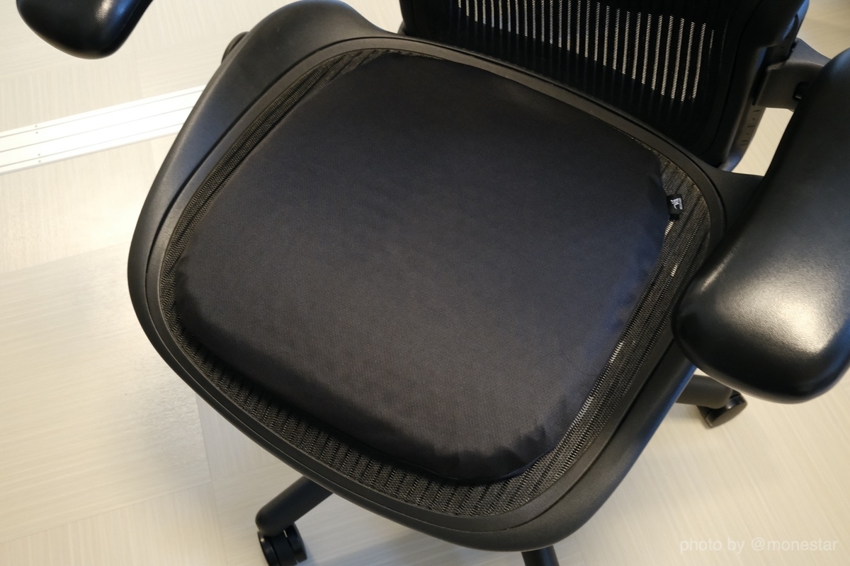 f:id:lonestartx:20201014115508j:plain アーロンチェア クッション