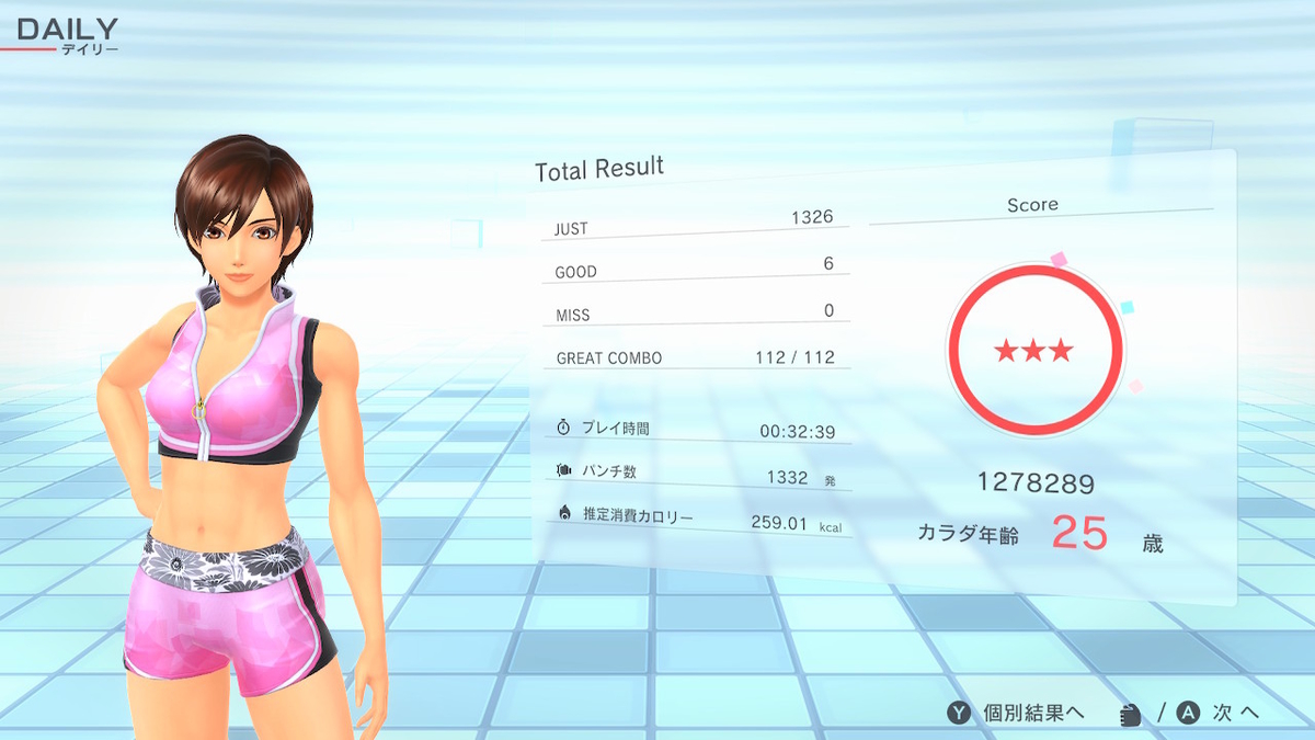 フィットボクシング2 レビュー