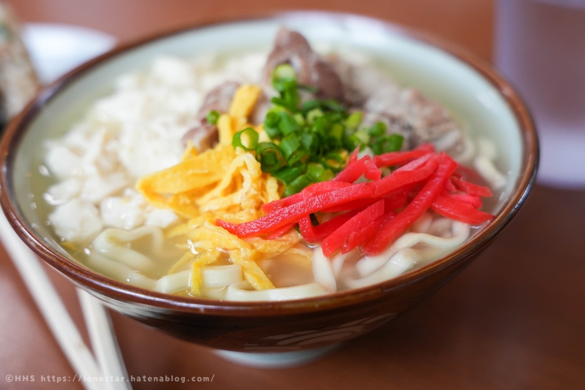 高江洲そば　ゆし豆腐そば