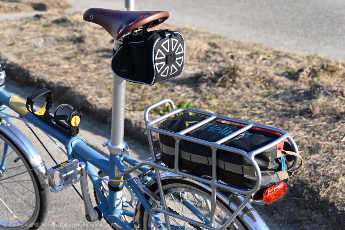 ヘリノックス　チェアワン　折りたたみ自転車