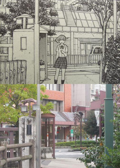 舞台探訪】『聲の形』（原作）：第3巻 - 忘れられた庭の静かな片隅