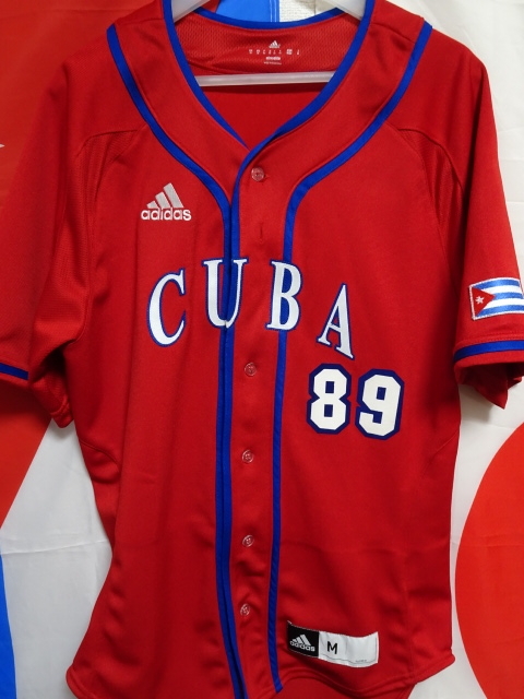 Livan Moinelo Game Used 2017 Cuba team jersey(signed, adidas
