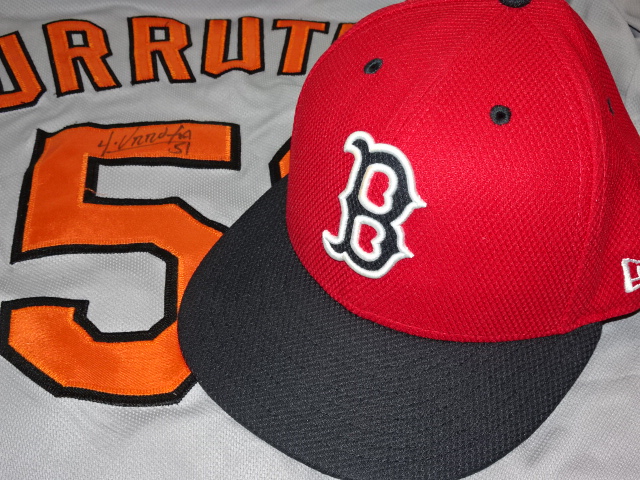 Henry Urrutia ヘンリー・ウルティア Game Used 2017 Portland Sea Dogs (MiLB) Cap