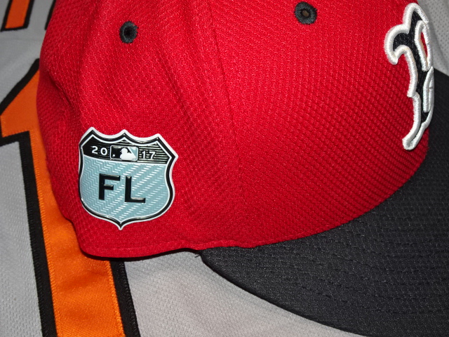 Henry Urrutia ヘンリー・ウルティア Game Used 2017 Portland Sea Dogs (MiLB) Cap