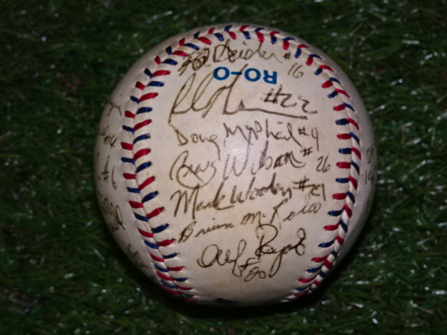 1984年 ロサンゼルスオリンピック 野球競技 7位 カナダ 直筆サイン