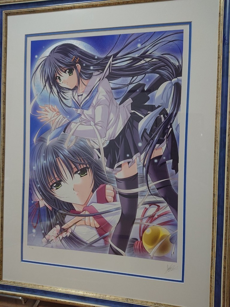 山本和枝　「魔王の娘たち」　複製版画 Yahoo!オークション - 山本和枝版画 『魔王の娘たち』（ミックス