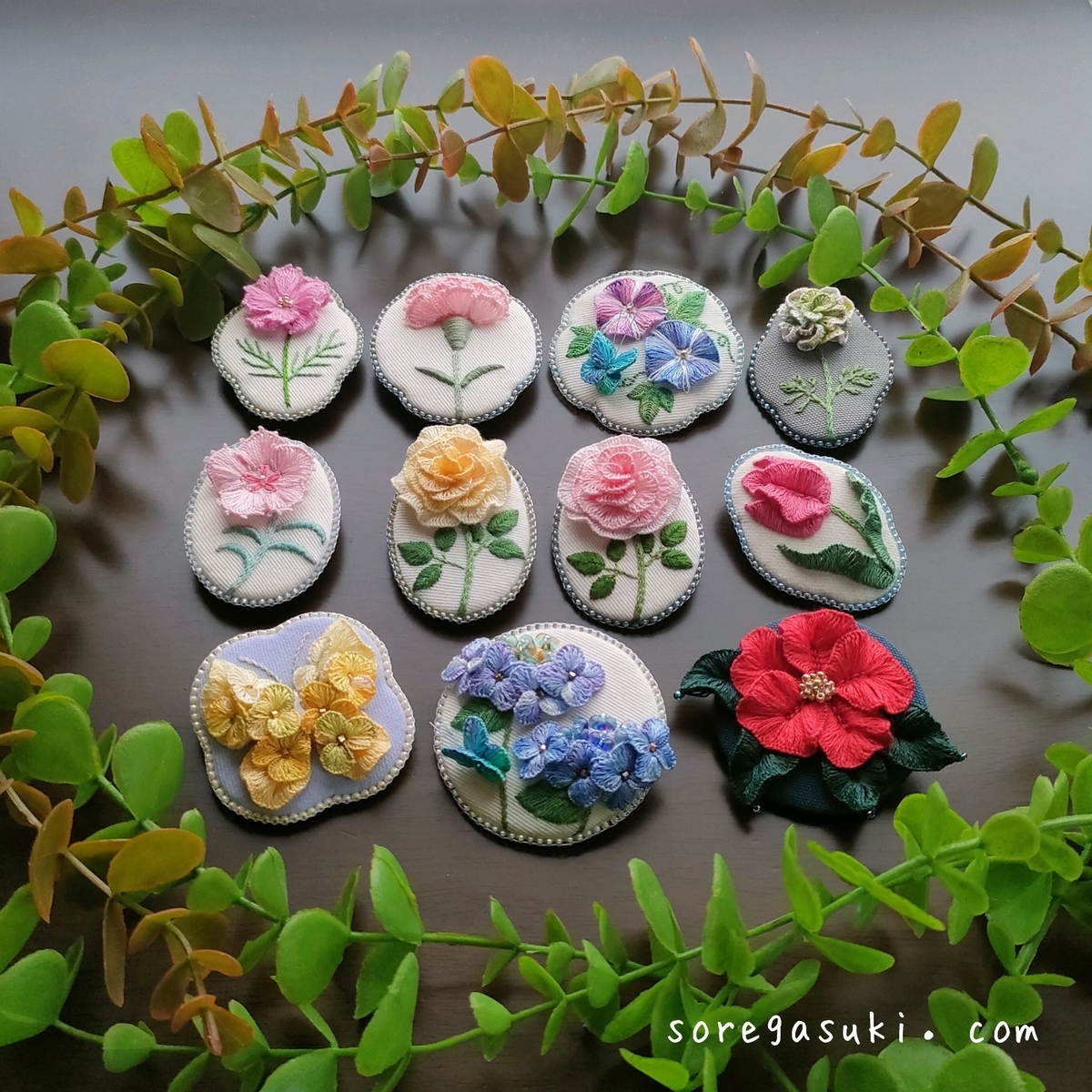 2024年】エアリー(airy)刺繍 ブローチ5選 - ハノイのそれが好き💕