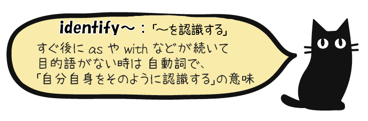 identifyの意味