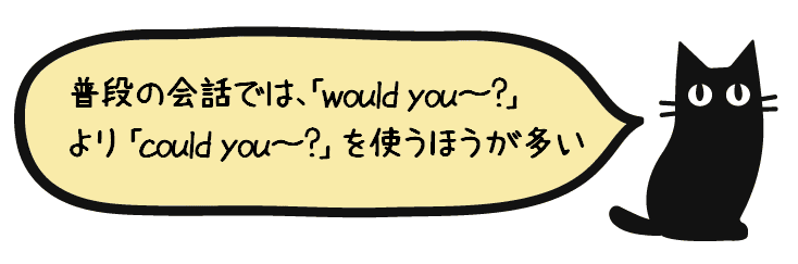 would youとcould you