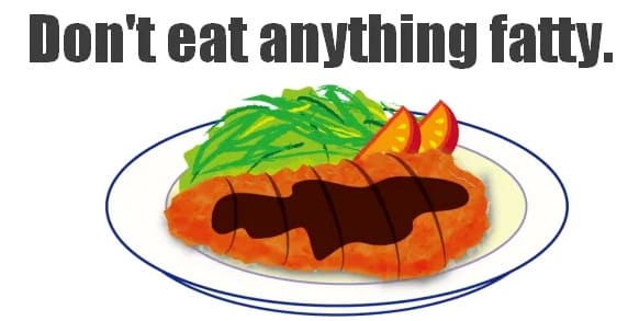 Don't eat anythingイメージ