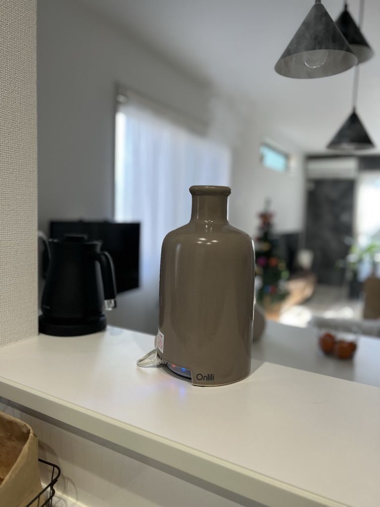 ★販売終了品★ Onlili（オンリリ）アロマ超音波加湿器 アッシュグレー ☆販売終了品☆ Onlili（オンリリ）アロマ超音波加湿器 アッシュグレー