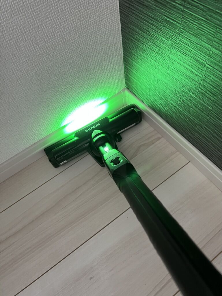 部屋の隅も小回りが効く