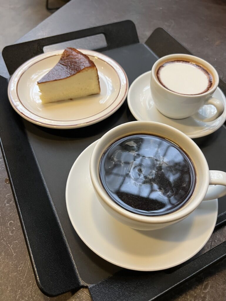 香ばしいチーズケーキ