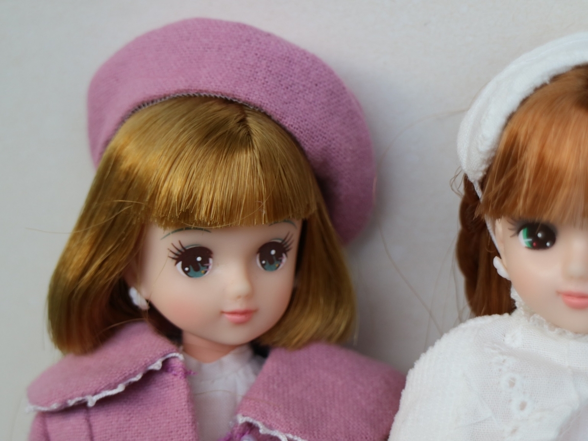 リカちゃん、あきちゃん、パレットF、きらちゃんxGalumドレス 