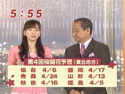 愛天気　皆藤愛子