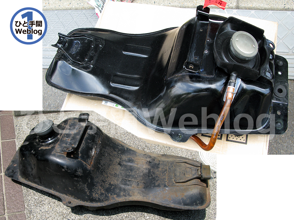 ホンダNS-1というレーサーレプリカ風バイクが2台になり、今後の行方に