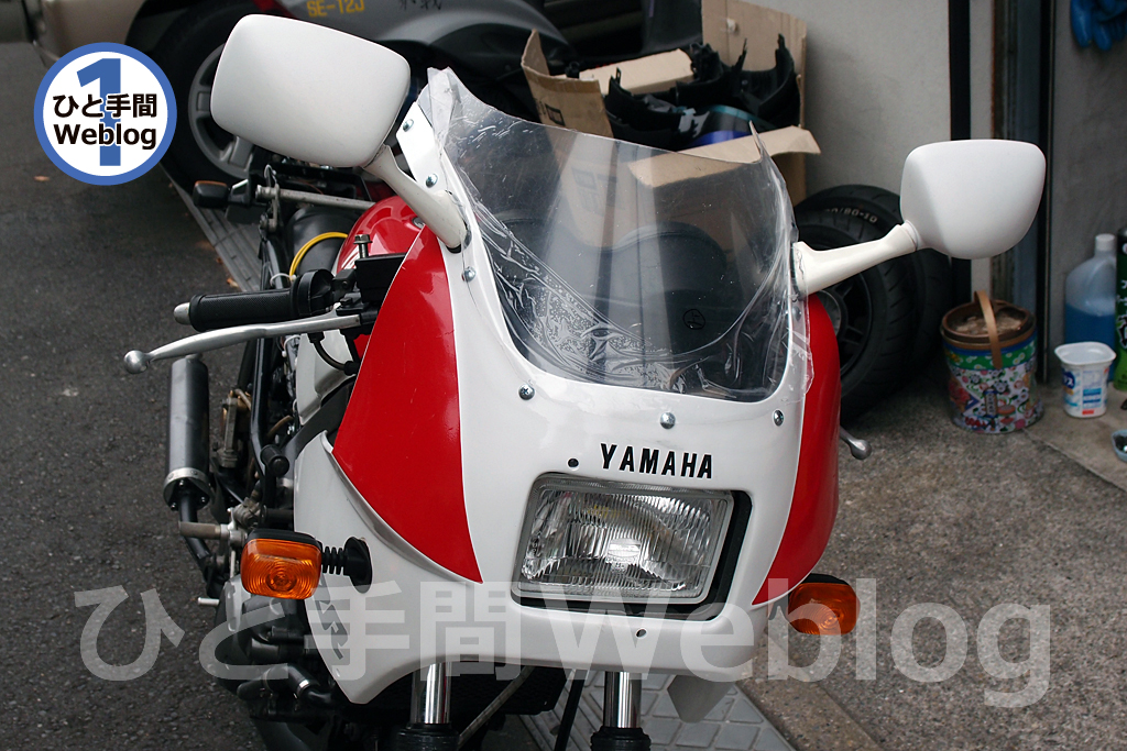 TZR125レストアベース TZR125 Mさん号 セミレストア～① | DREAM FACTORY