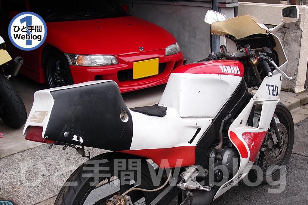 TZR125  実働　レストアベース TZR125 Mさん号 セミレストア～② | DREAM FACTORY