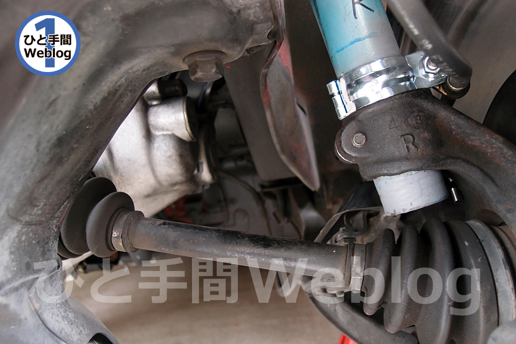 ホンダビート専用のカヤバNEW SR SPECIALを加工、さらなるローダウン化