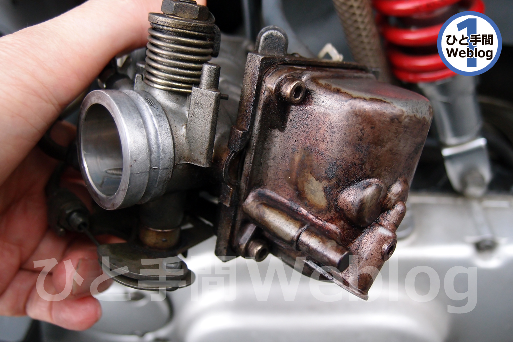 ジェンマ125の点火と吸気関係のメンテナンスを行った - ひと手間Weblog