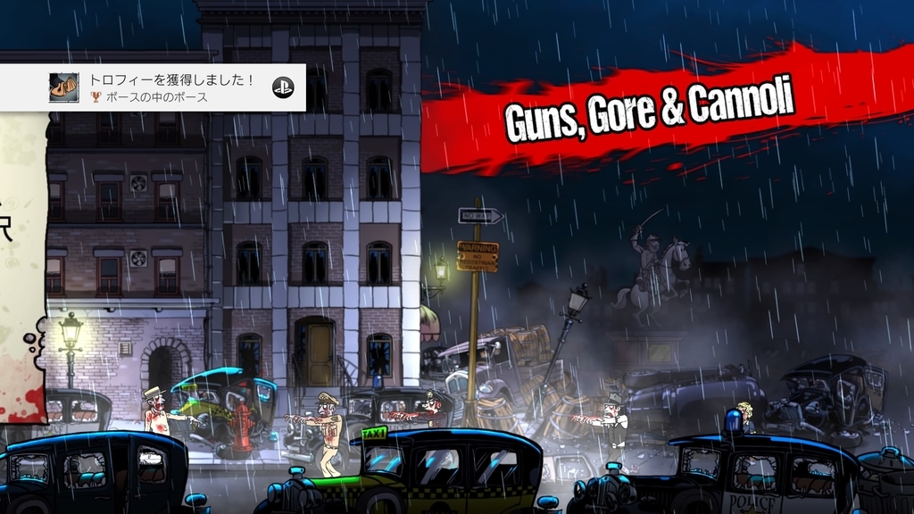 PS4『Guns, Gore ＆ Cannoli』の攻略 ヒゲのおっさんが大暴れ（Switch