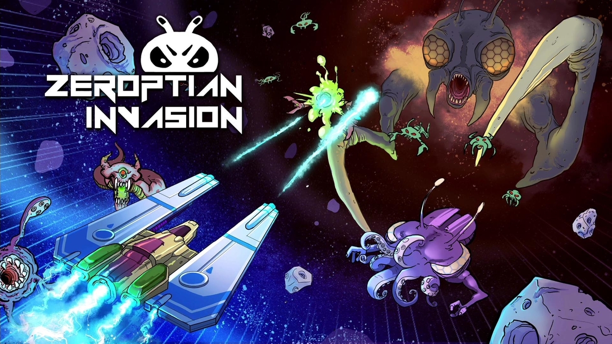 Zeroptian Invasionタイトル f:id:lucamoongames:20190429090136j:plain