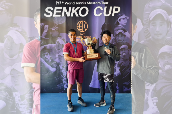 NewsRelease】佐藤政大選手が「SENKO CUP in Yamanashi ITF World