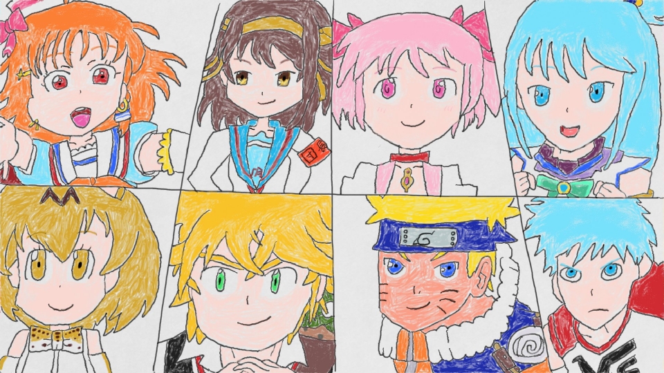 気分転換としてこれまでのクロスオーバーイラストをまとめてみる Chaosluigiのブログ