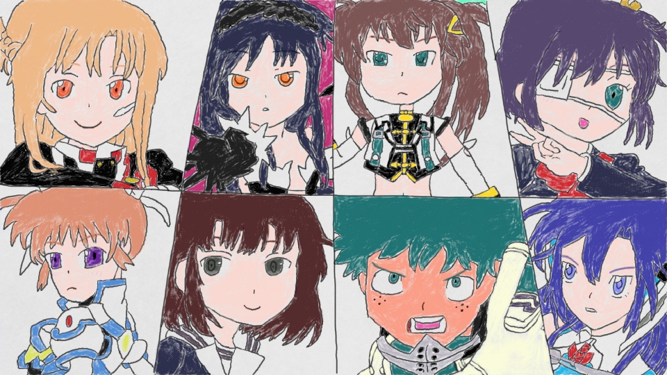 気分転換としてこれまでのクロスオーバーイラストをまとめてみる Chaosluigiのブログ 気分転換としてこれまでのクロスオーバーイラストをまとめてみる Chaosluigiのブログ