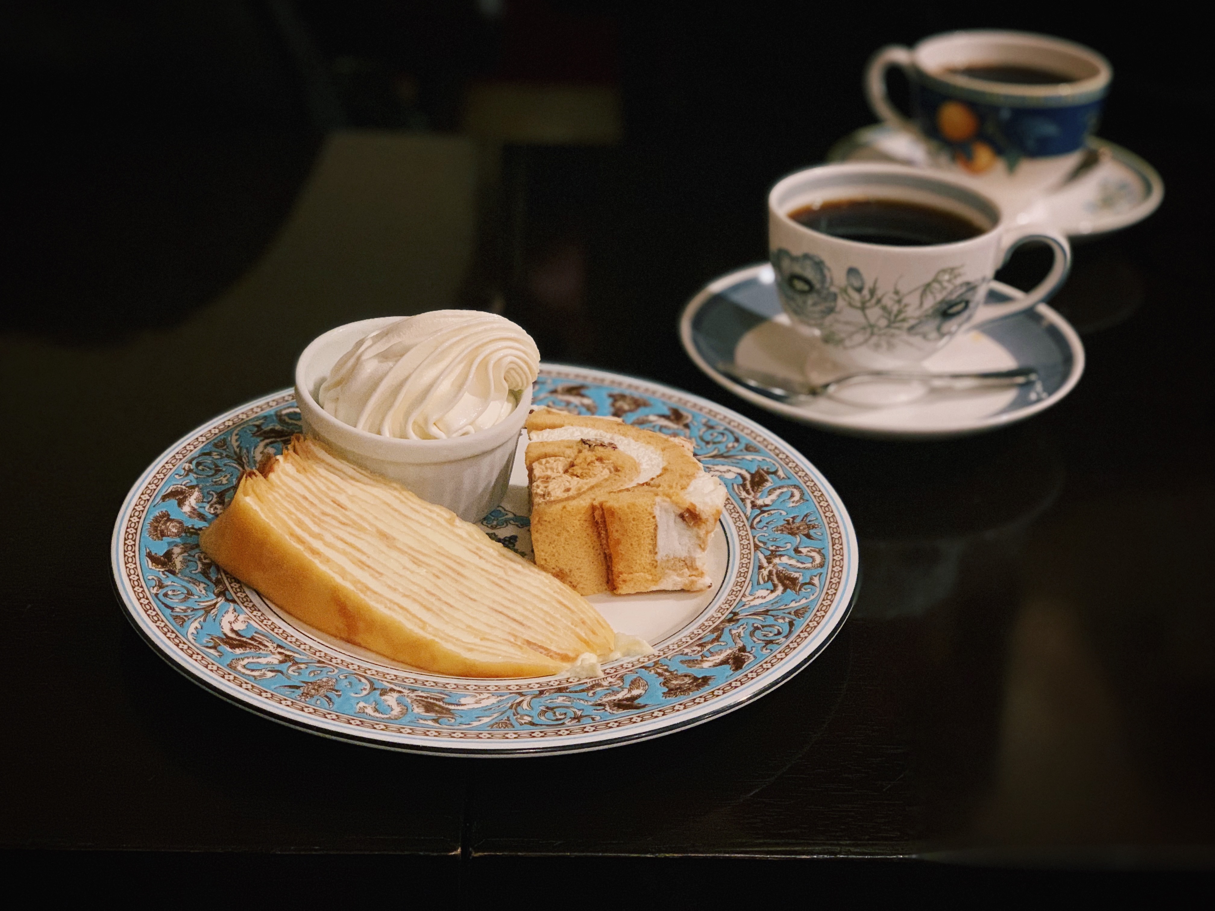 カフェラミルでケーキセット 元町中華街 たべのみくらし2