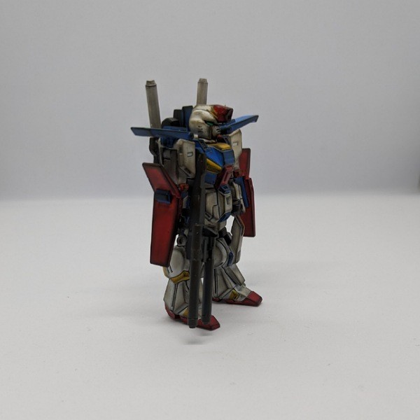 22. ガシャプラ ZZガンダム (近藤版風改造) - ルナスリーのSFロボット