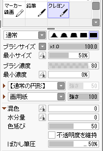 Sai２ ペン入れツール等で描いた線画をアナログ風線画に起こす るなのお絵描き備忘録