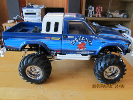 タミヤ 1/10電動RC トヨタ ハイラックス4WD ハイリフト（RN36） 製作