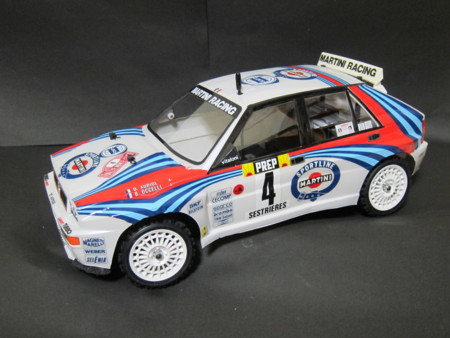 1/10 ランチアデルタ インテグラーレ(XV-01) タミヤ 1/10 電動RCカーシリーズ No.569 ランチアデルタ
