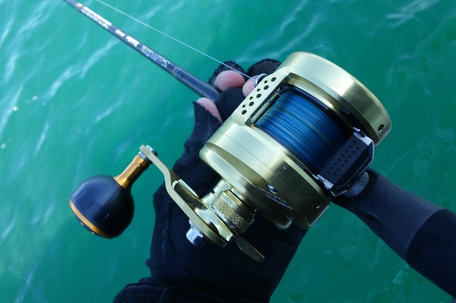 SHIMANO 夢屋 07ステラ コルク ハンドルノブ（☆中古☆SHIMANO