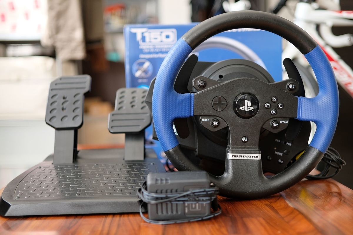 Thrustmaster T150 ハンコン PS3/PS4対応ACアダプタ欠品 Thrustmaster