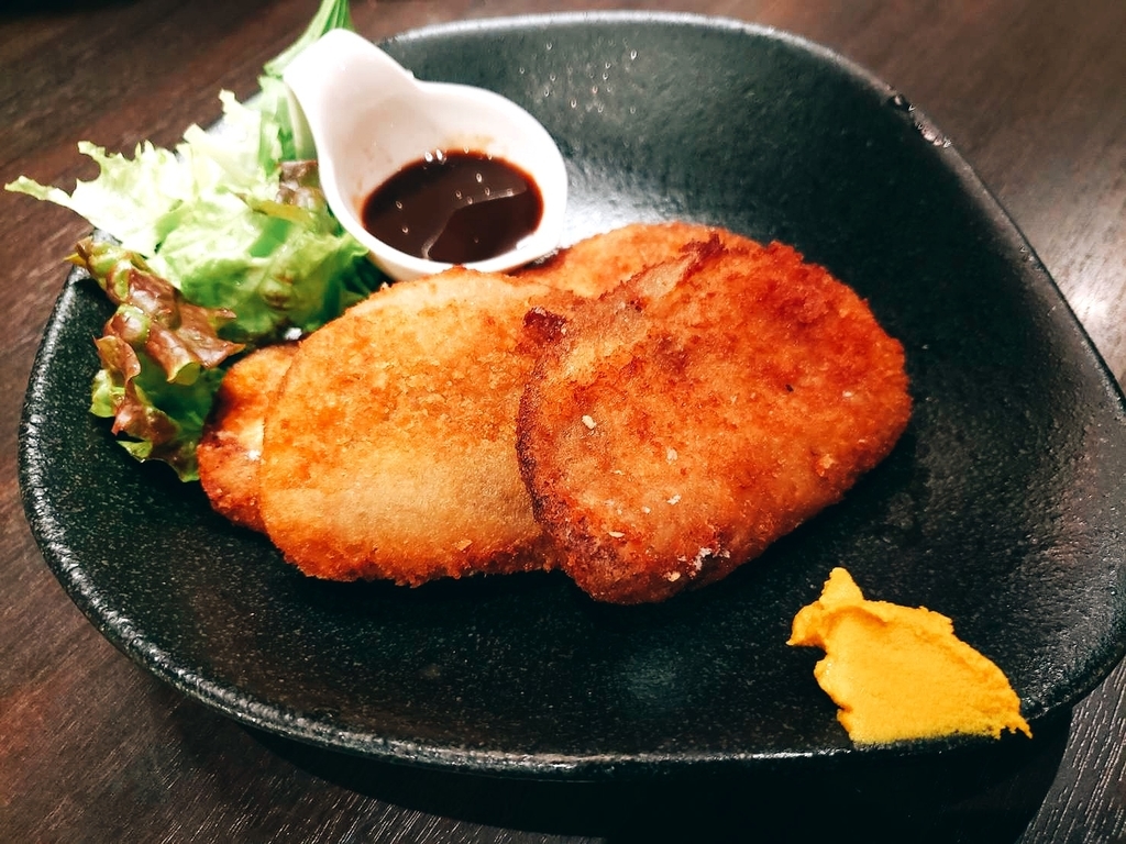 f:id:luvup13:20190116192750j:plain 黒はんぺんフライ