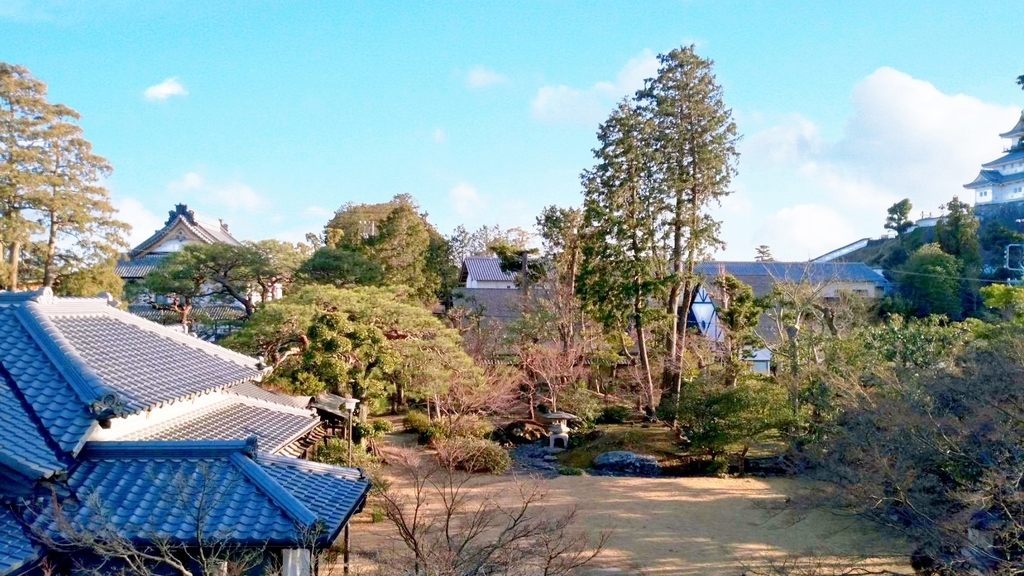 竹の丸和室からの風景 竹の丸和室からの風景