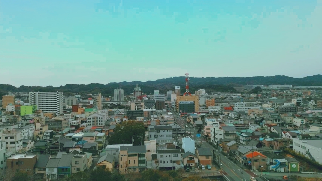 天守閣から見る景色 天守閣から見る景色